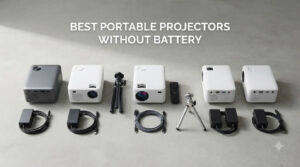 best portable projectors without battery
