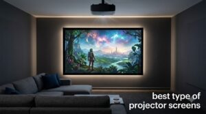 best type of projector screens