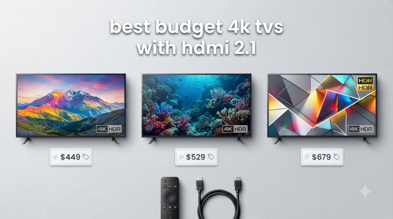best budget 4k tvs with hdmi 2.1