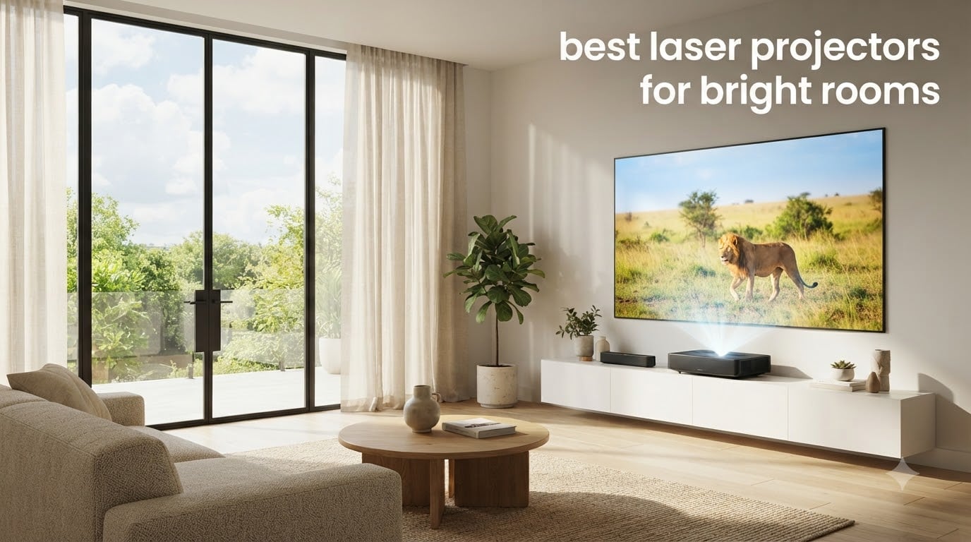 best laser projectors for bright rooms