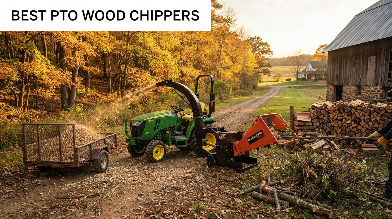 best pto wood chippers
