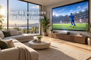 best 4k projectors for bright rooms
