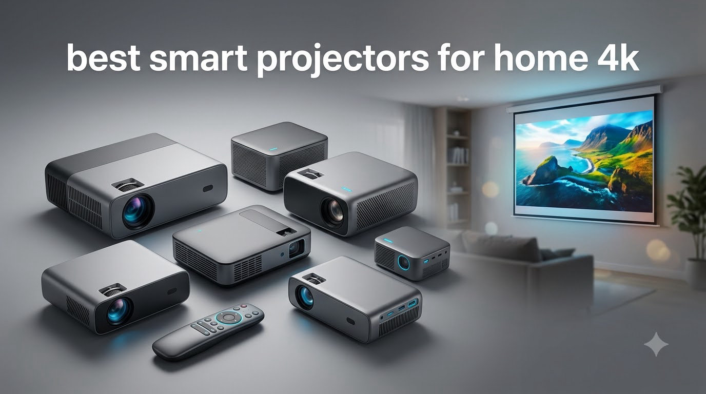 best smart projectors for home 4k