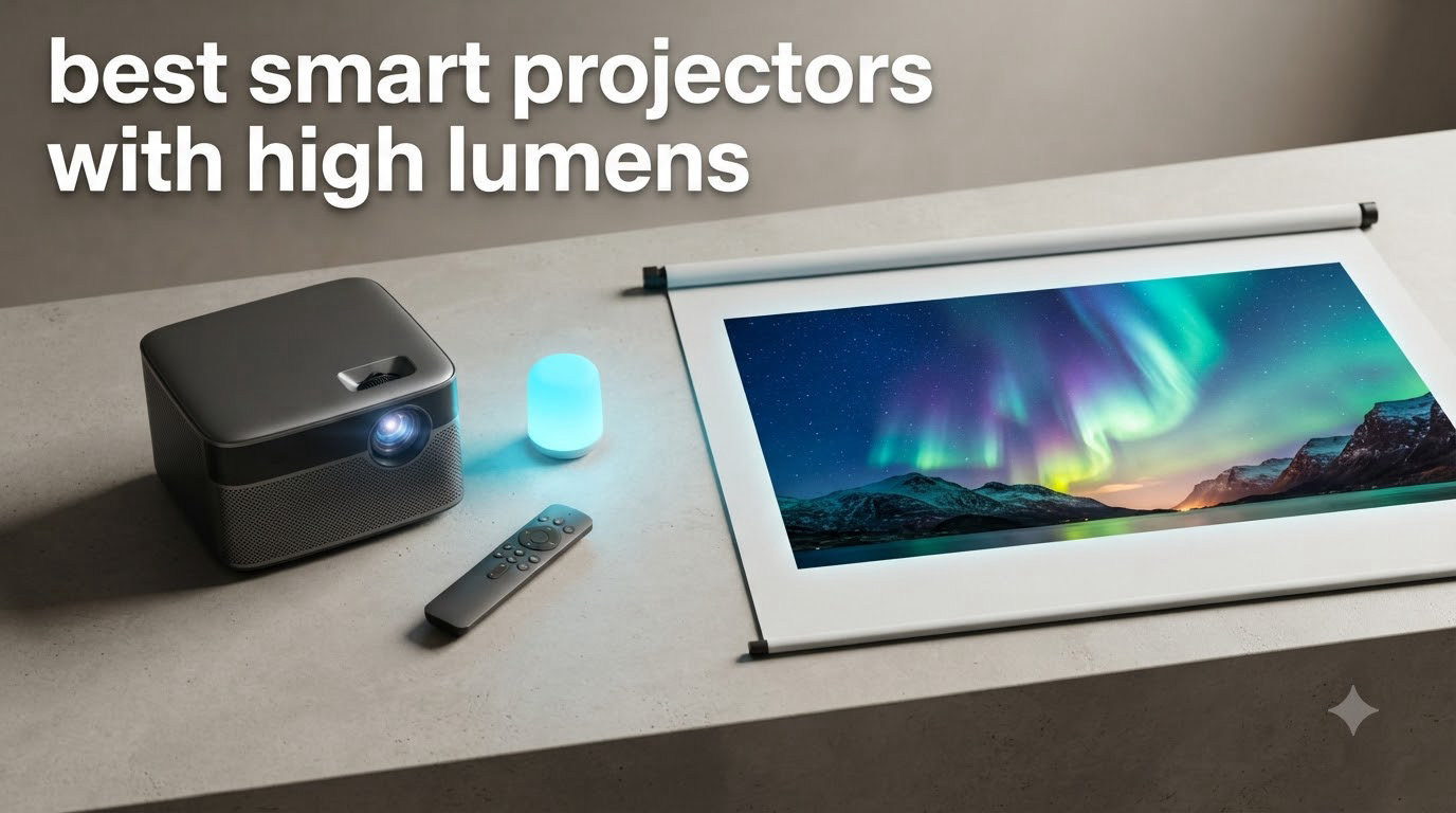 best smart projectors with high lumens