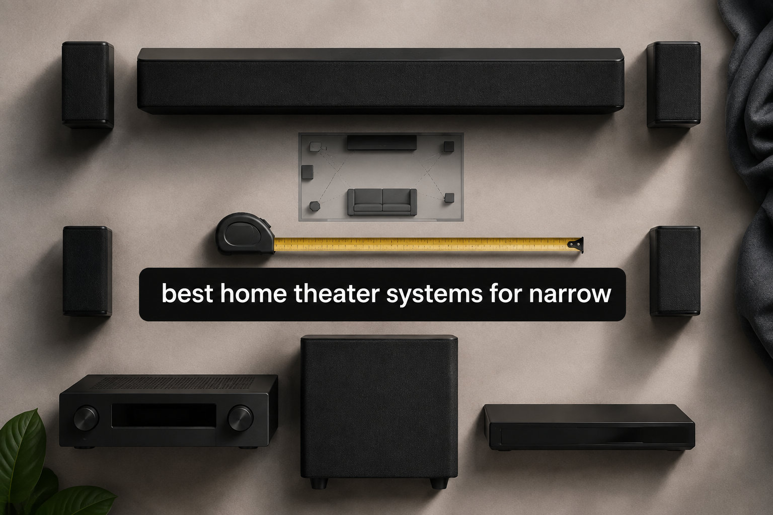 best home theater systems for narrow