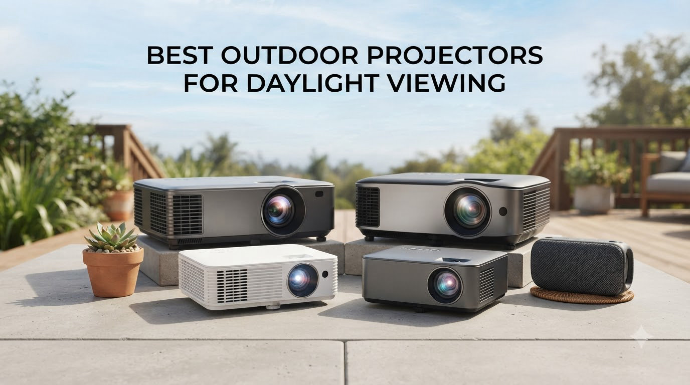 best outdoor projectors for daylight viewing