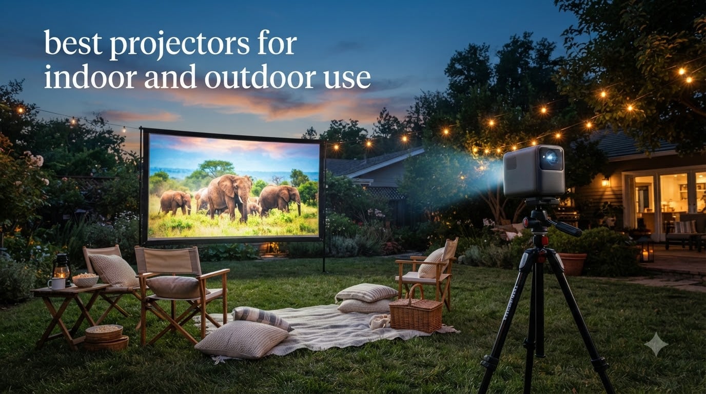 best projectors for indoor and outdoor use