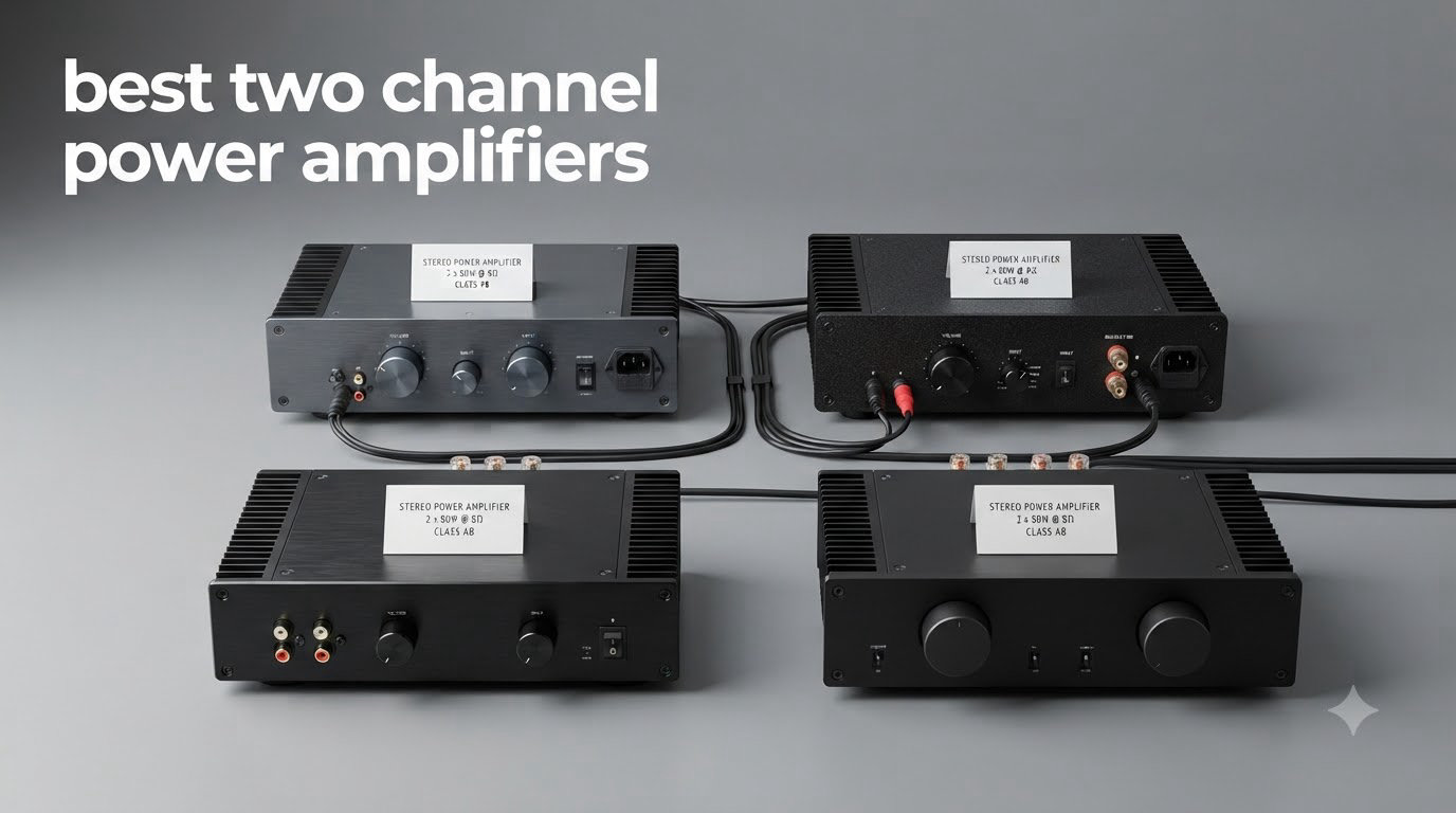 best two channel power amplifiers