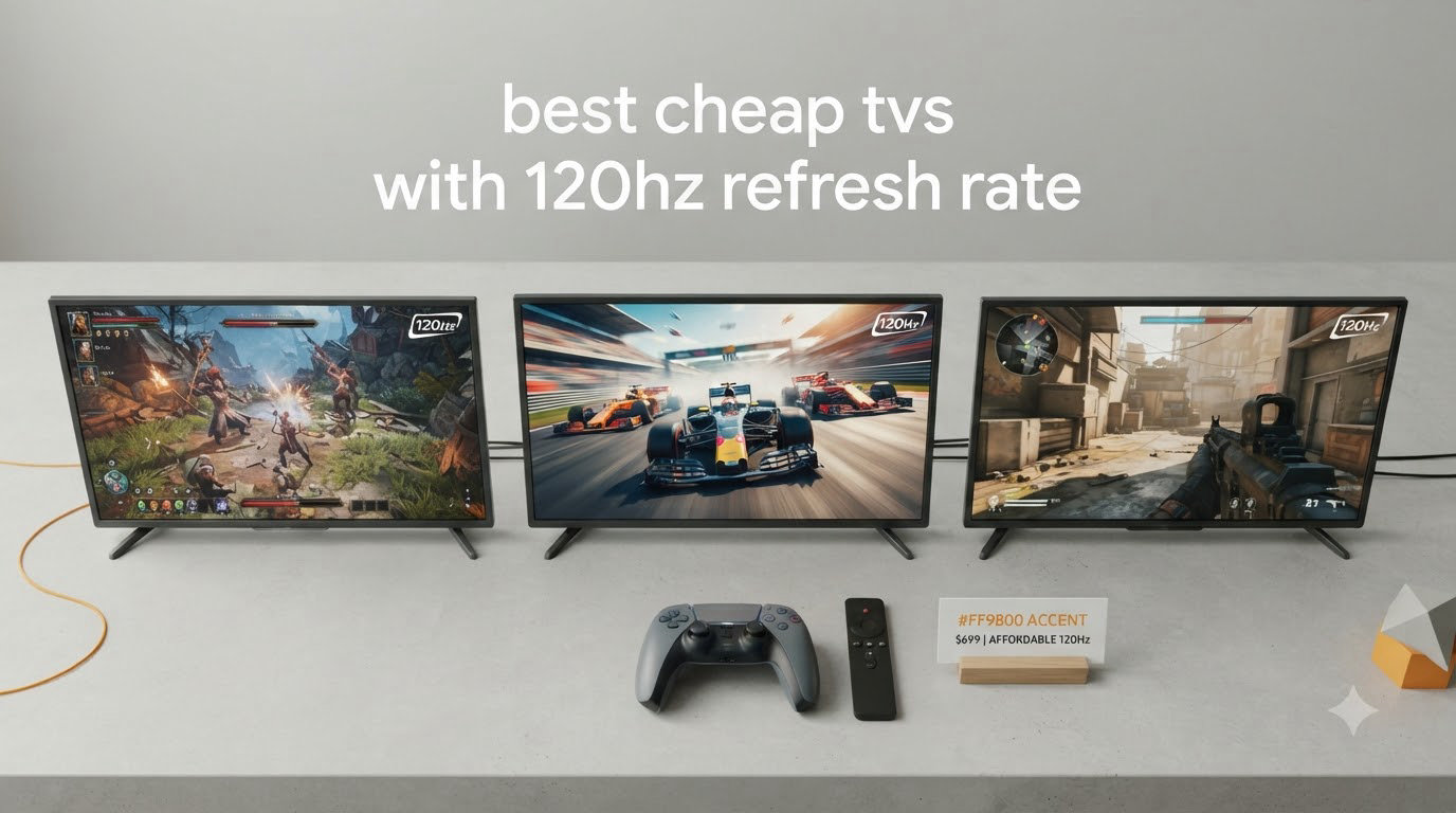 best cheap tvs with 120hz refresh rate