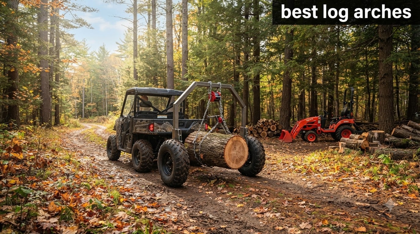 best log arches