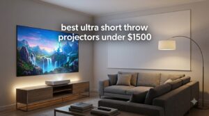 best ultra short throw projectors under $1500