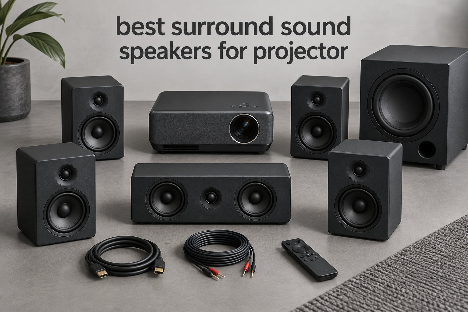 best surround sound speakers for projector