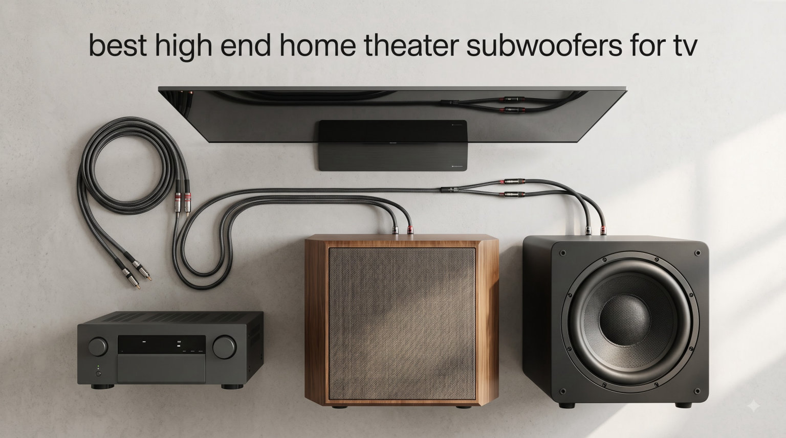 best high end home theater subwoofers for tv