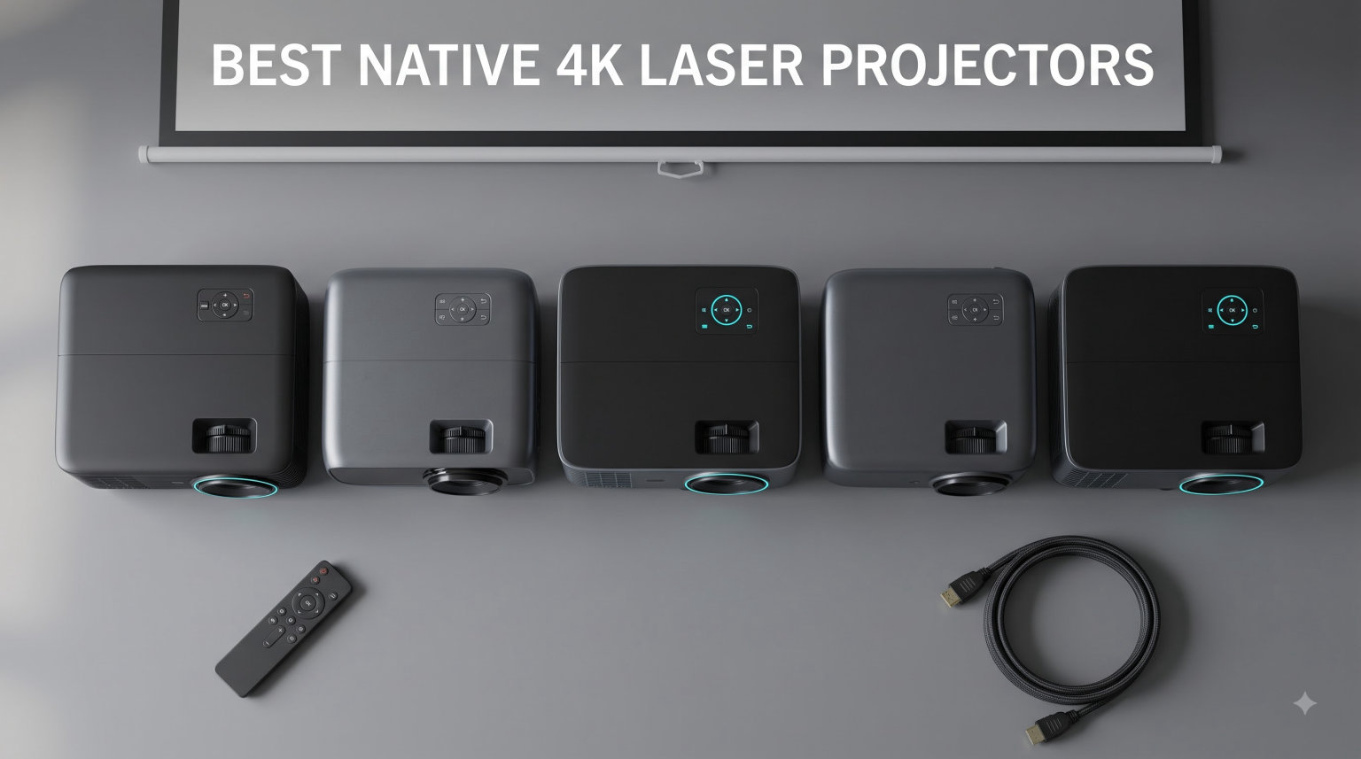 best native 4k laser projectors