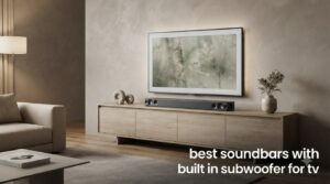 best soundbars with built in subwoofer for tv