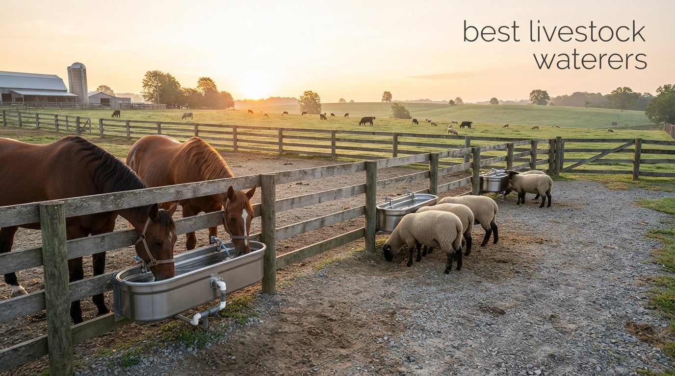 best livestock waterers