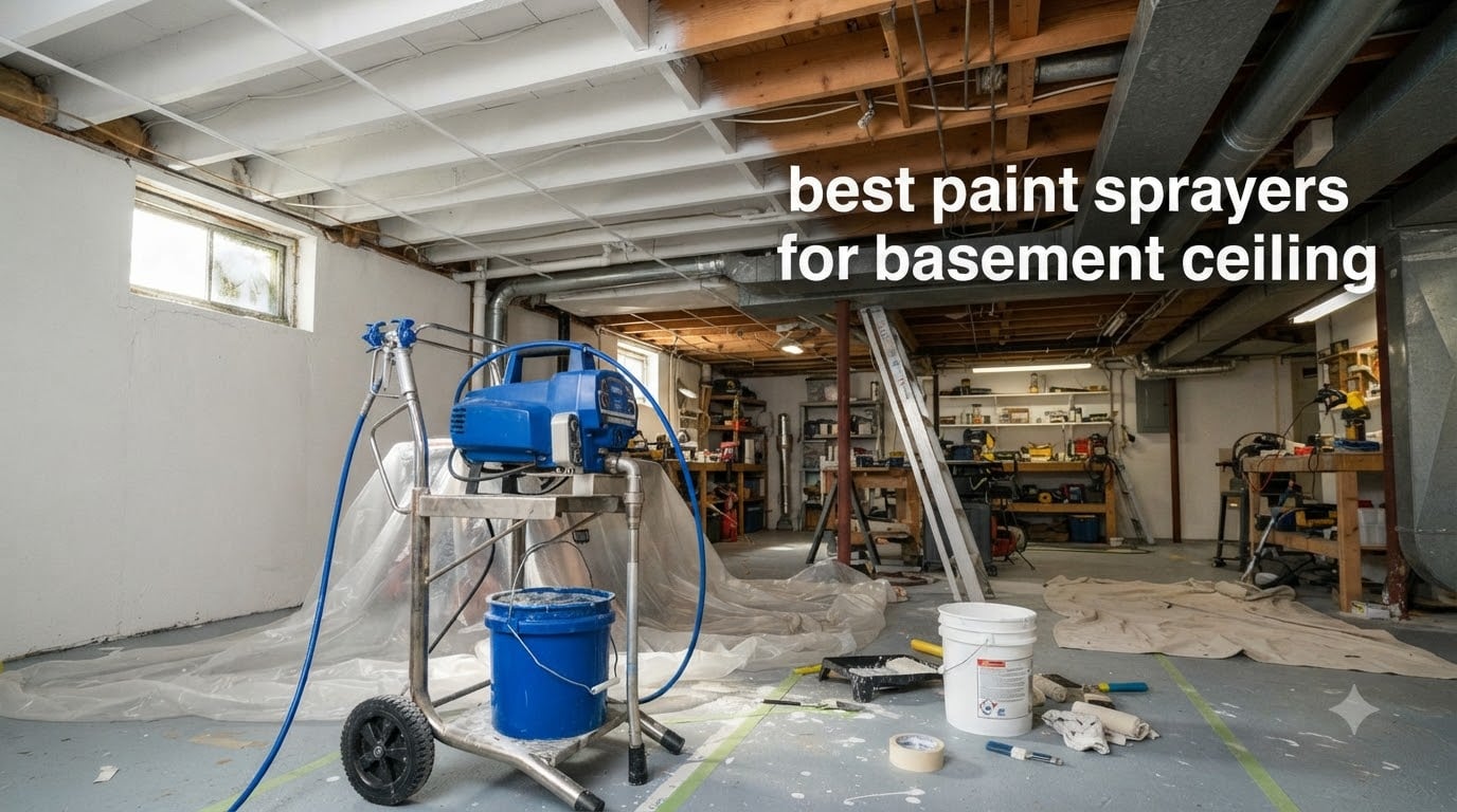 best paint sprayers for basement ceiling