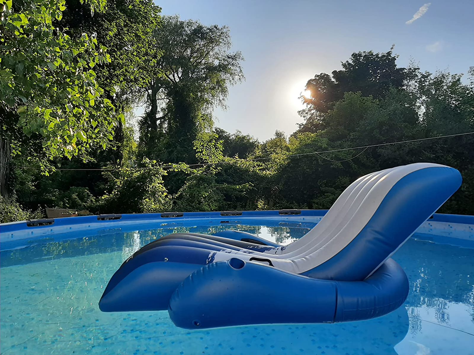 INTEX Inflatable Floating Swimming Pool Recliner Lounge Chair for Adults customer photo 1