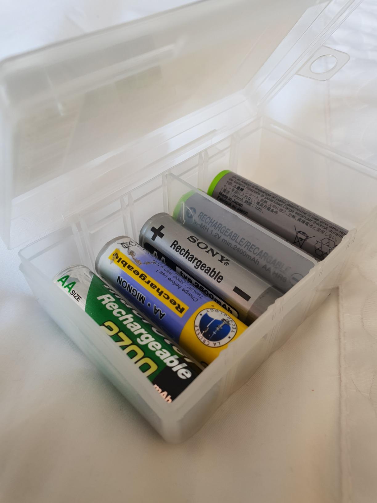 Dial Industries Battery Storage Organizer Case, Holds 12 AA customer photo 1