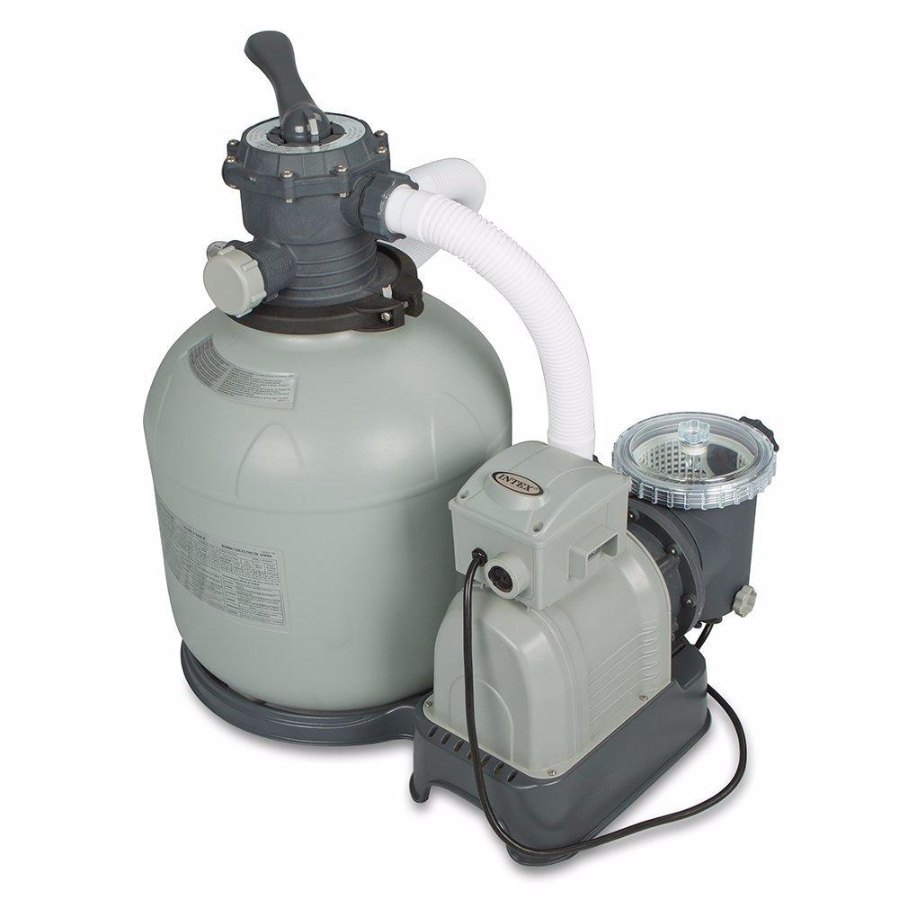 Intex Krystal Clear Sand Filter Pump for Above Ground Pools, 12-inch, 110-120V with GFCI customer photo 2