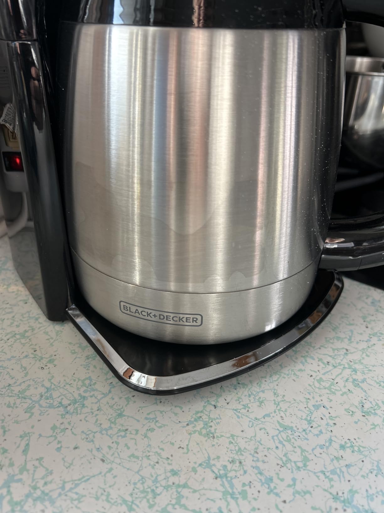BLACK+DECKER 12-Cup Thermal Coffeemaker, Black/Silver, CM2035B customer photo 2