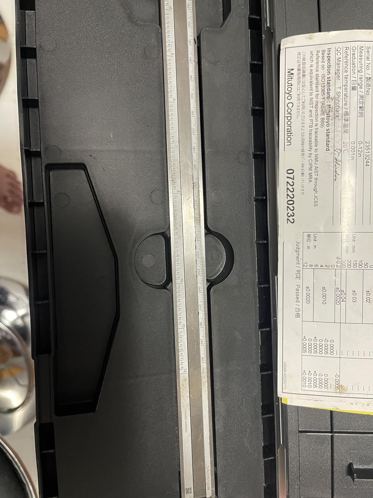 Mitutoyo 505-746 Dial Caliper.001