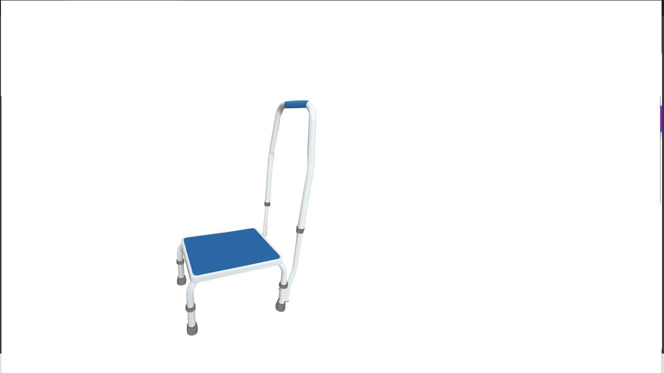 Step Stool with Handle for Elderly, Bed Step Stools for Seniors WithHandles customer photo 1