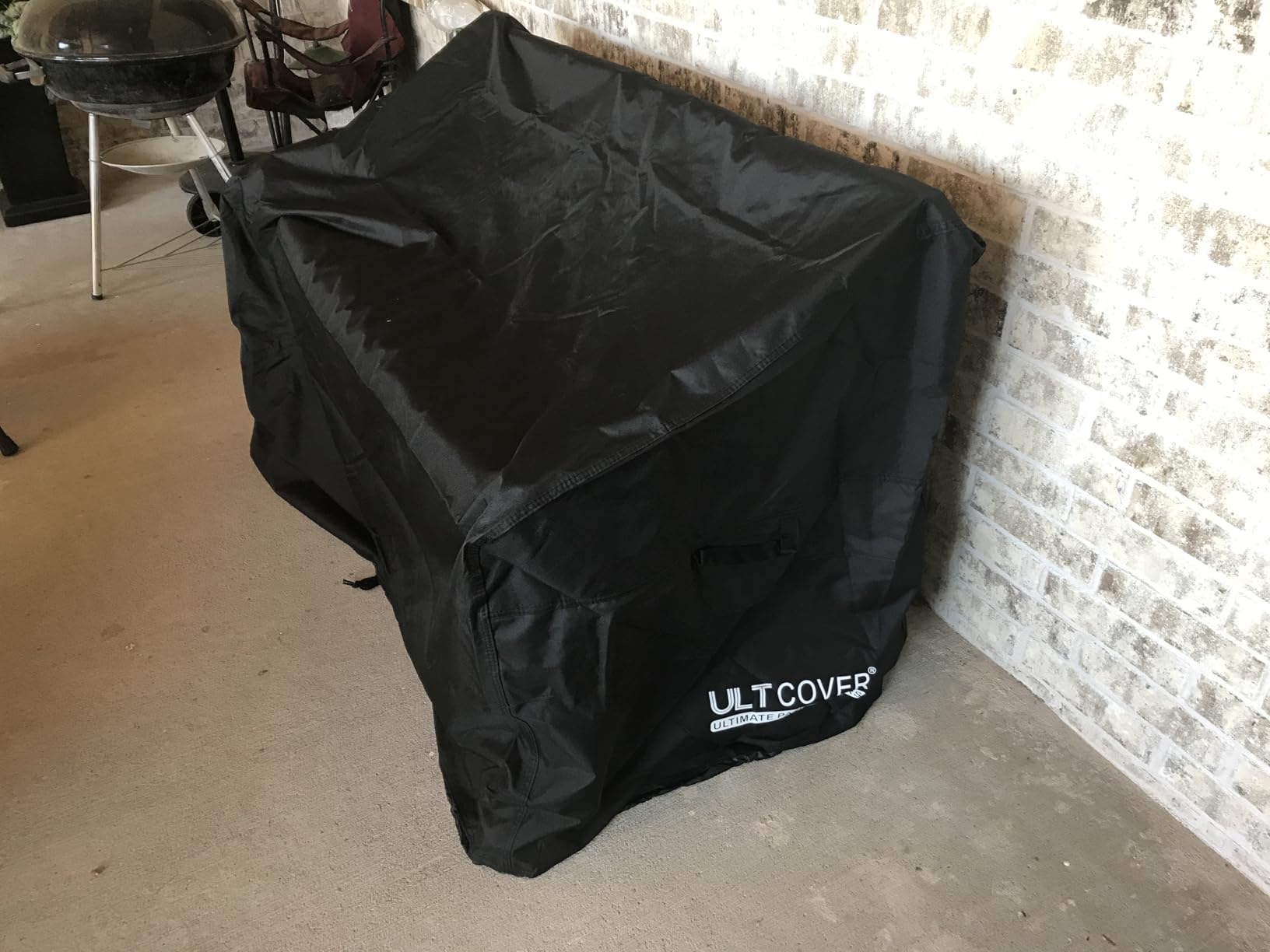 ULTCOVER Waterproof Outdoor Bench Furniture Cover, 58W x 28D x 35H in customer photo 1