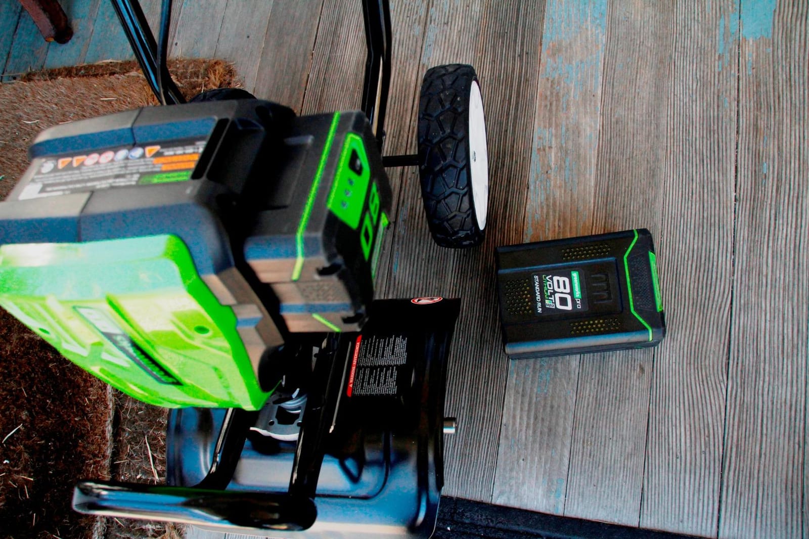 Greenworks Pro 80V 10 inch Cordless Tiller Cultivator, Tool Only, TL80L00 customer photo 2