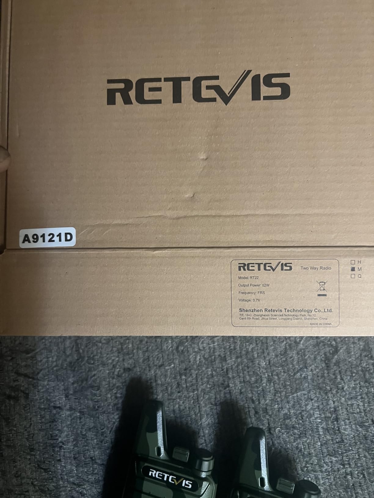 Retevis RT22 Long Range Walkie Talkies for Adults Rechargeable (4 Pack) customer photo 2