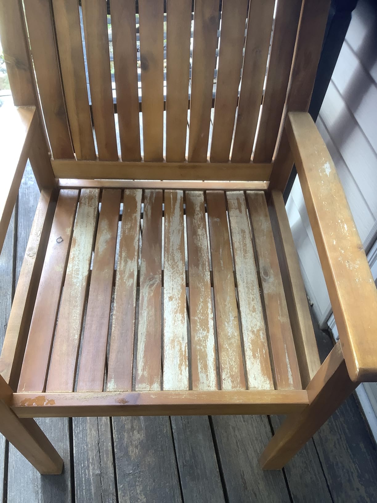 Christopher Knight Home Teague Outdoor Acacia Wood Dining Chairs (Set of 2), Teak Finish customer photo 1