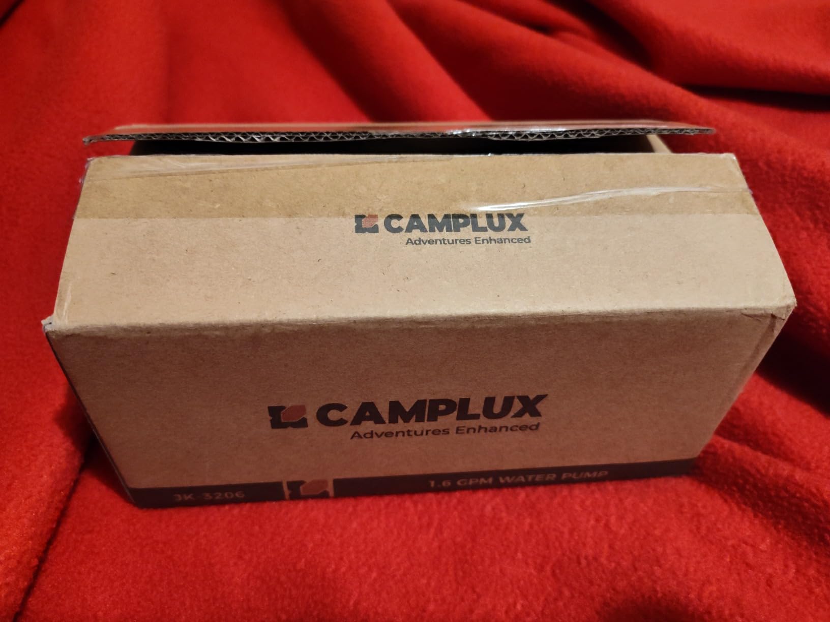 CAMPLUX 12V Water Pump Kit, 1.6 GPM 65 PSI High Pressure Pump for Caravan RV Boat Gas Hot Water System customer photo 2