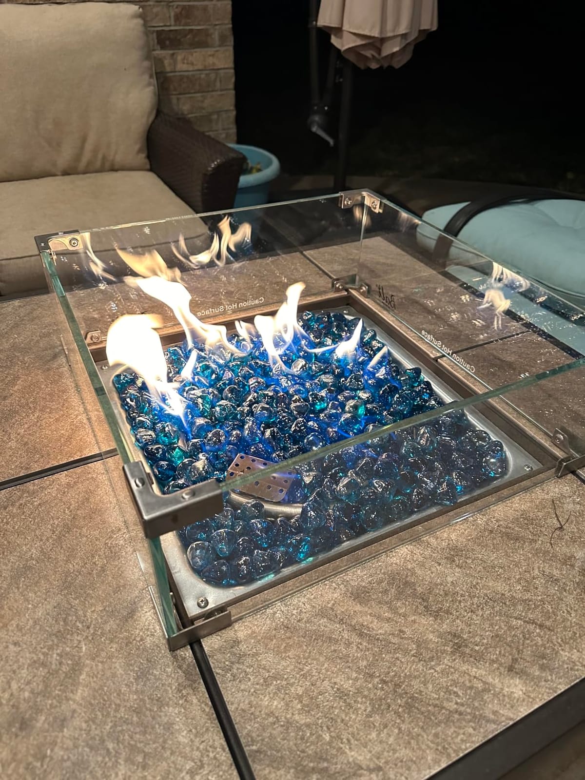 BALI OUTDOORS Propane Gas Fire Pit Table customer photo 1