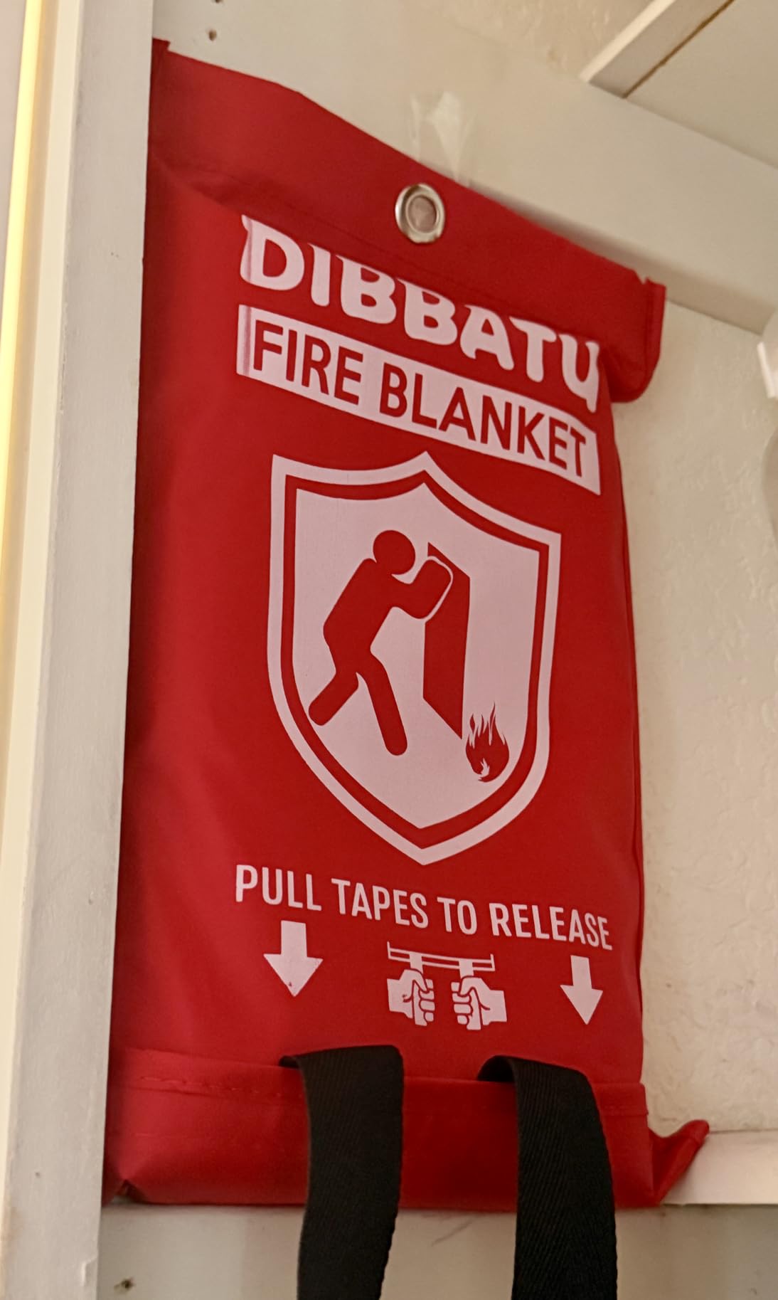 Fire Blanket for Home and Kitchen,Emergency for Small Fire,Reused,Easy Use customer photo 2