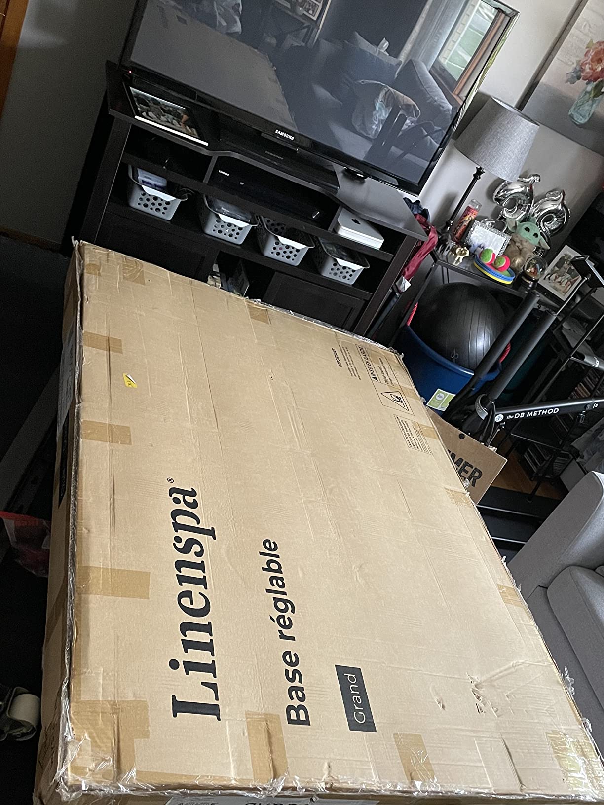 Linenspa Adjustable Bed Base — Motorized Head and Foot Incline — Full customer photo 2