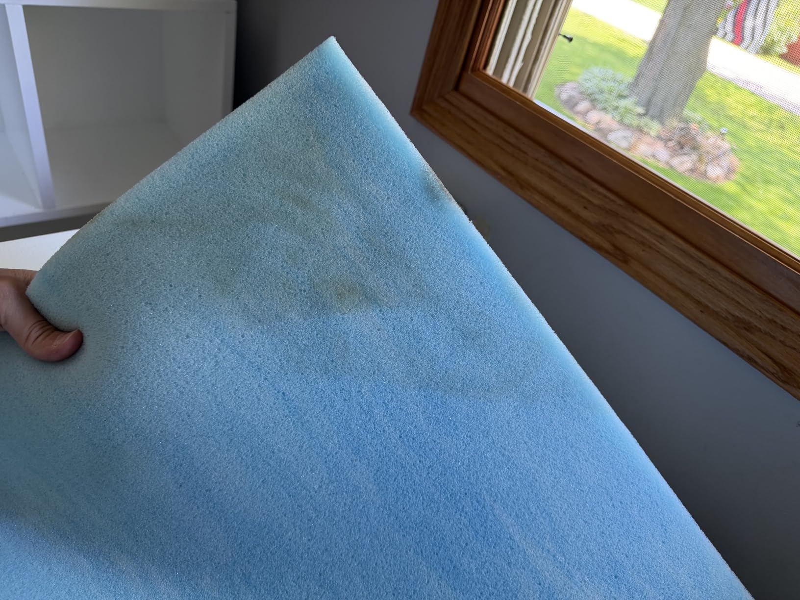 Sure2Sleep Gel Swirl Memory Foam Mattress Topper - 2 Inch, Pressure Relieving, Cooling Comfort - Made in the USA & CertiPUR-US Certified - Softens Firm Beds and Extends Mattress Life - Queen Size customer photo 2