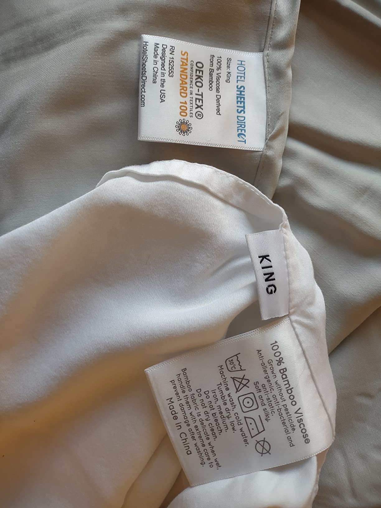 BAMPURE 100% Rayon from Bamboo Sheets Queen Size - 4pc Cooling Sheets Queen customer photo 1