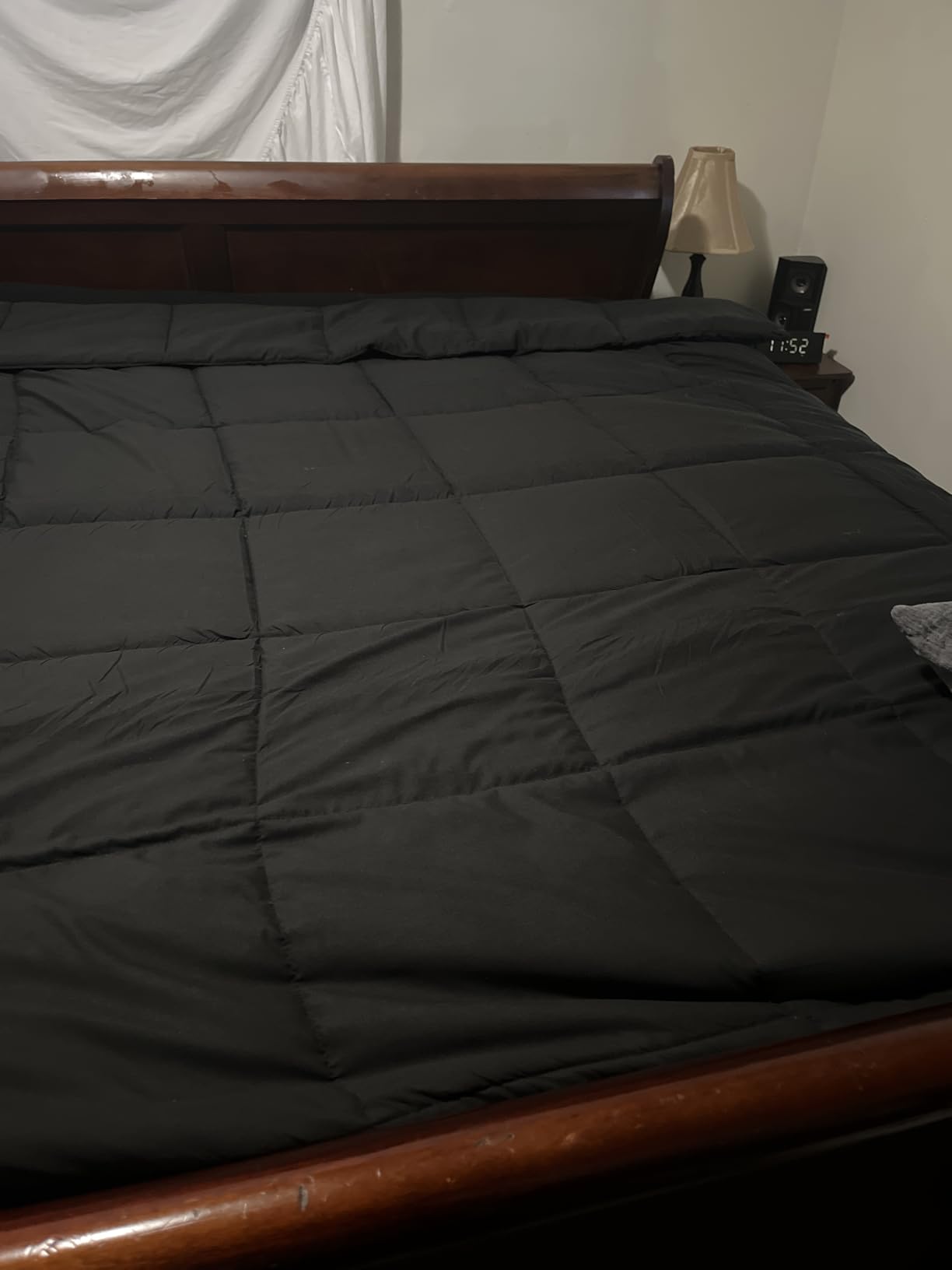 Down Alternative Comforter Blue/Grey Queen Size - All Season Duvet Insert customer photo 2
