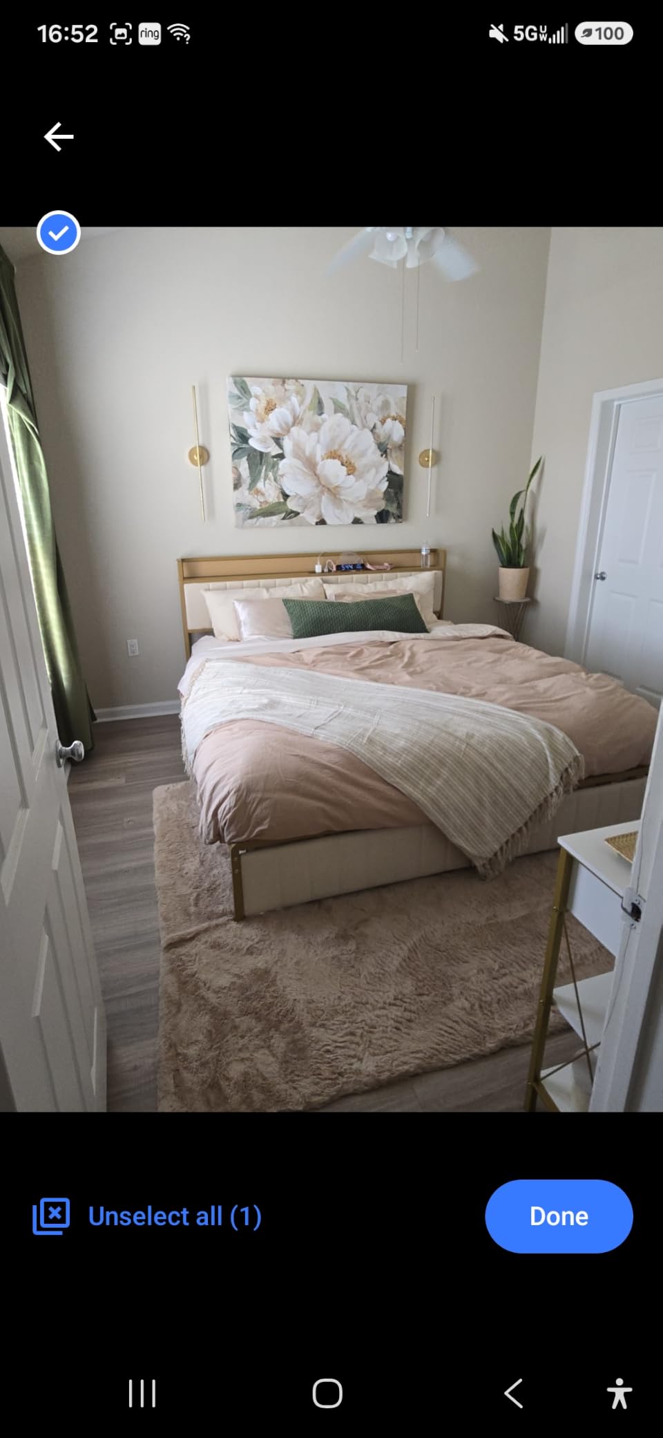 Bedsure PureWoven 100% Rayon Derived from Bamboo, King Size Sheets Set customer photo 1