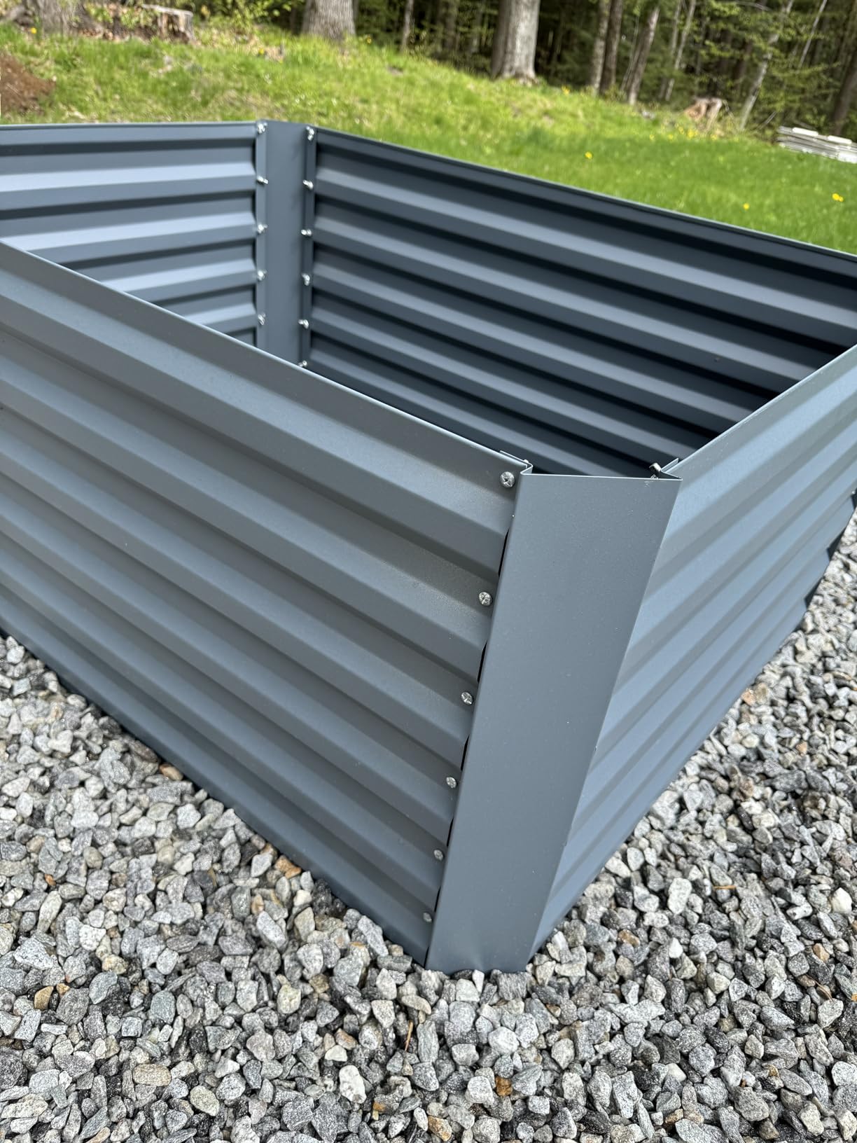 Quictent Raised Garden Bed with Cover Galvanized Planter Box 4x2.5x1ft customer photo 1