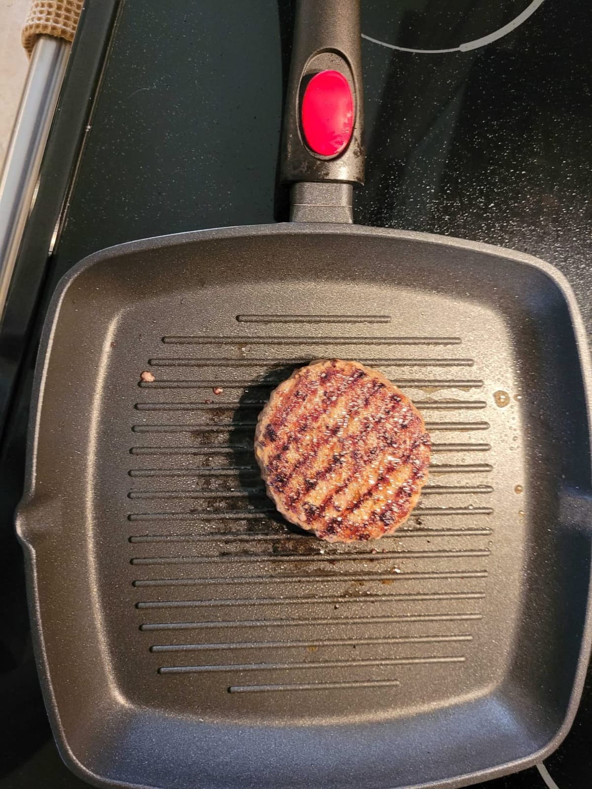 Moss & Stone Grill Pan for Indoor Cooking 11Inch Nonstick Square Grill Pan customer photo 2