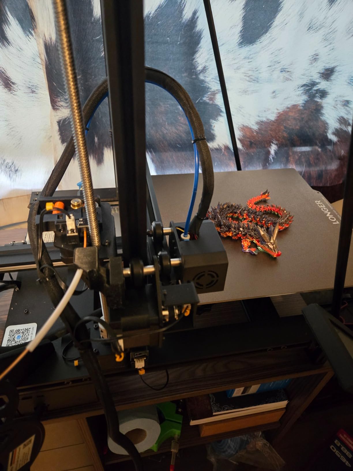 LONGER LK5 Pro 3 3D Printer, 11.8x11.8x15.7in Large Printing Size with Resume Printing FDM 3D Printer Fully Open Source Motherboard Upgrade TMC 2209 3D Printers 95% Pre-Assembled Ideal for Beginners customer photo 1