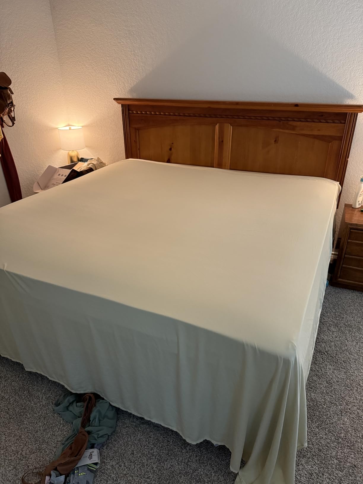 DECOLURE 100% Viscose from Bamboo Sheets Queen Size | 4 Pc Cooling Bed Set customer photo 2