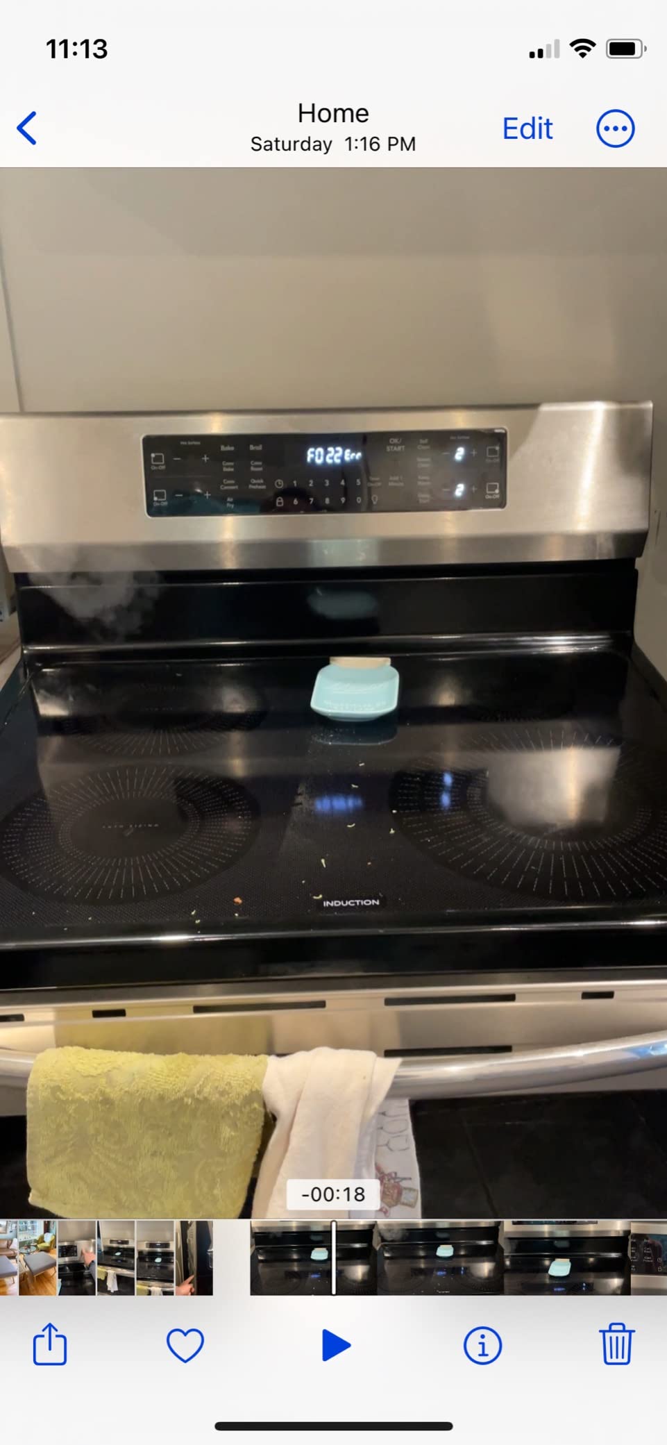 Frigidaire GCRI3058AF / GCRI3058AF / GCRI3058AF 30 inch Induction Range with Air Fry customer photo 1