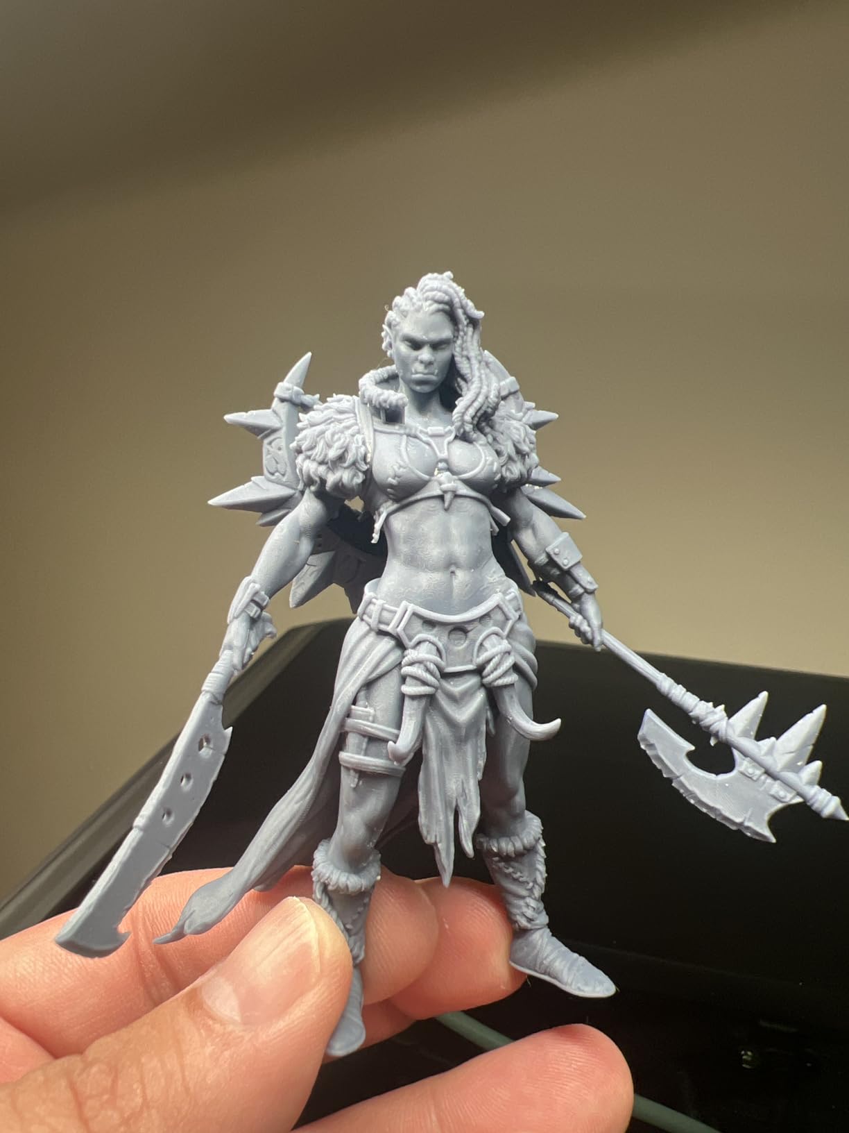 Siraya Tech Fast ABS-Like 3D Printer Resin, Non-Brittle, Navy Grey, 1kg customer photo 2