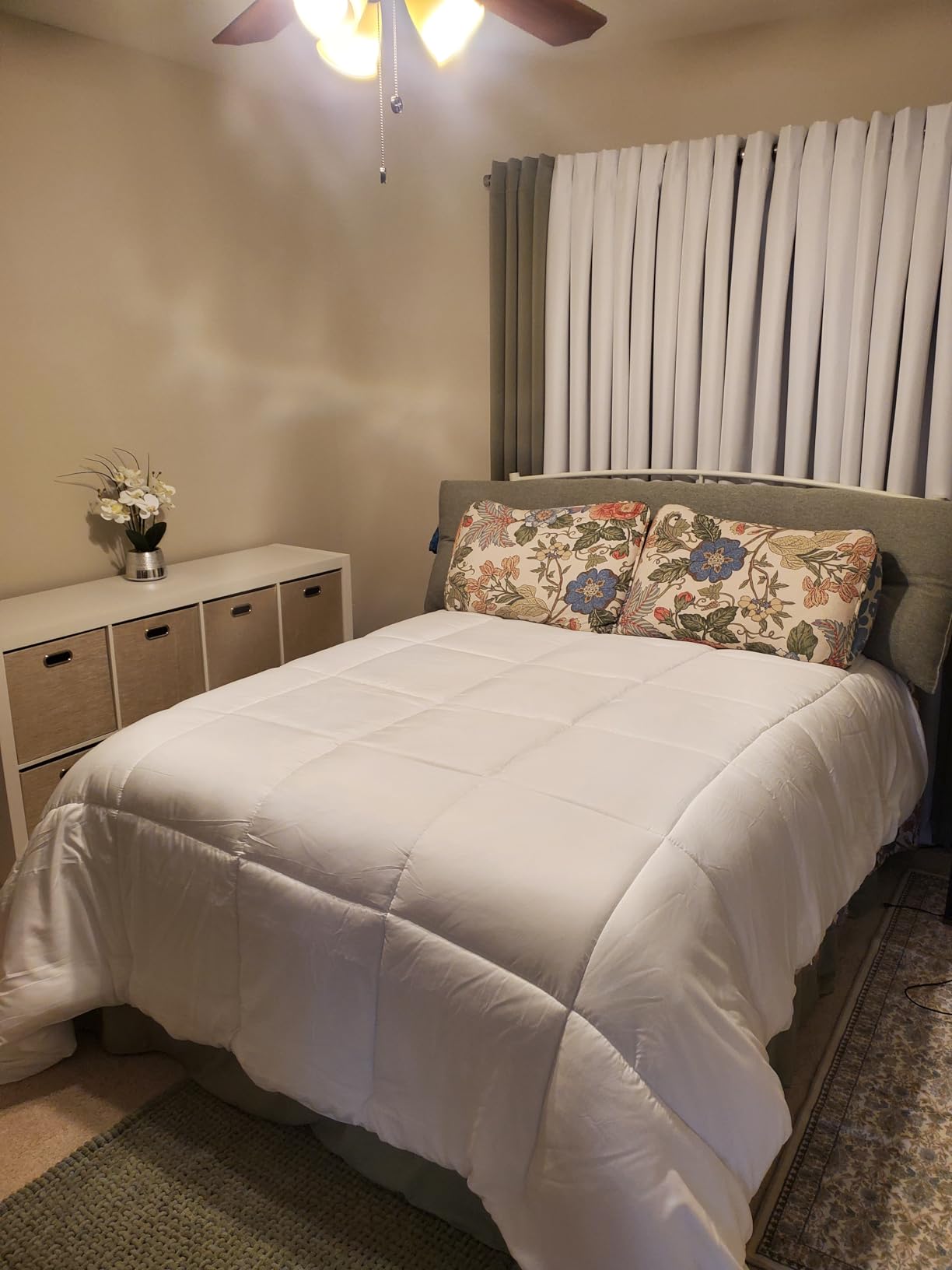 Irvine Home Collection King Adjustable Bed Base - Dual Massage - USB Ports - Zero Gravity - Underbed Light - Wireless Remote - Zero Clearance - Anti Snore - Memory Positions customer photo 1