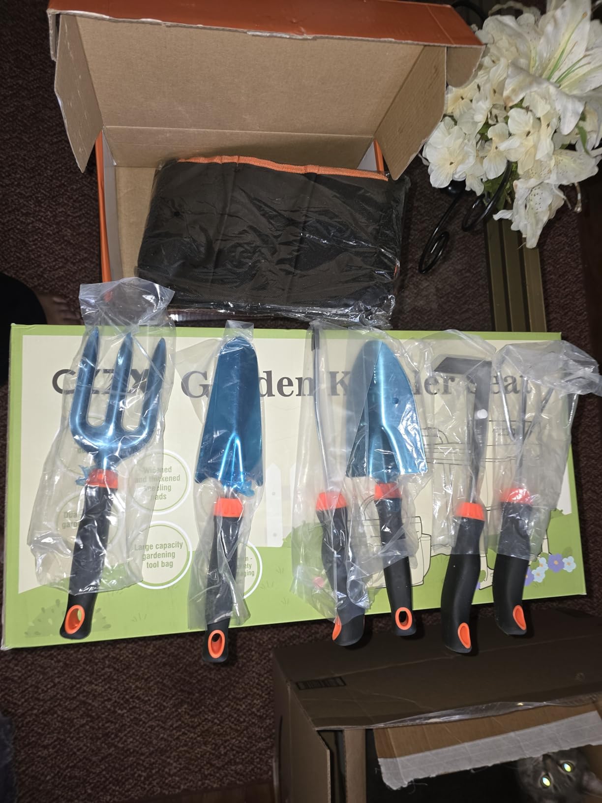 Garden Tool Set, 10 PCS Stainless Steel Heavy Duty customer photo 1