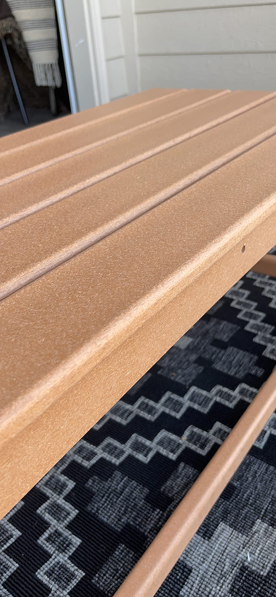 WestinTrends Malibu Outdoor Poly Lumber Coffee Table, 35.25