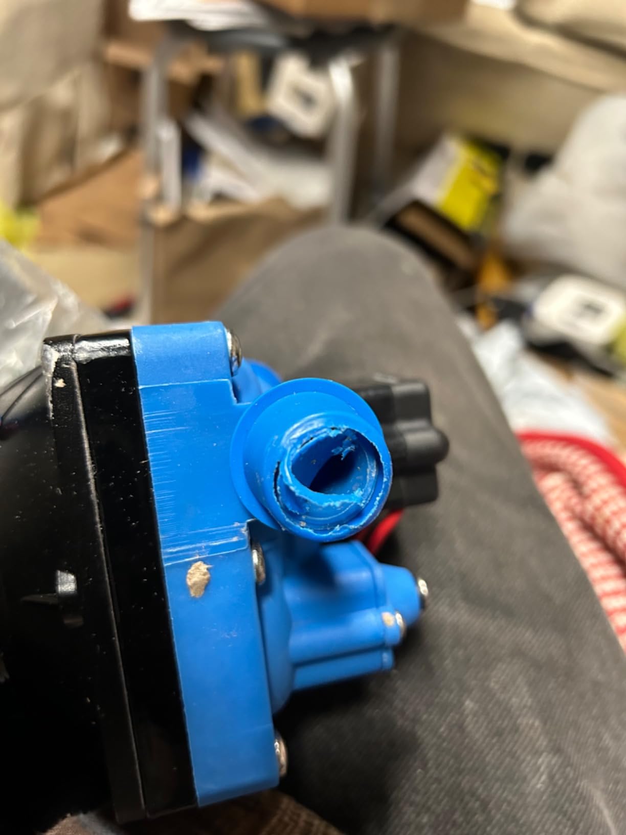 Kohree 12V RV Water Pump 5.5GPM 55 PSI, Self-Priming Diaphragm Pump customer photo 1