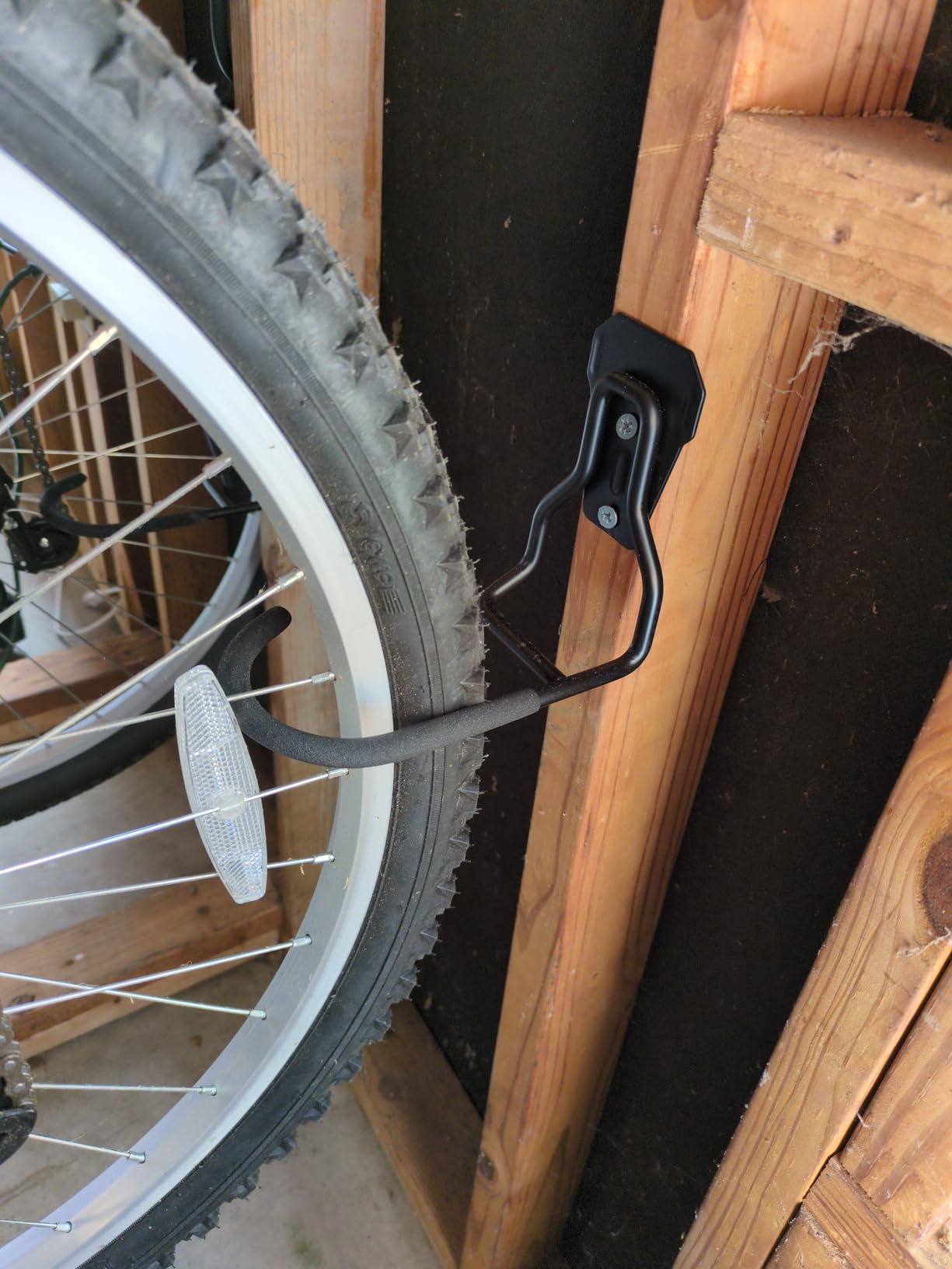 Housolution Bike Wall Mount with Fixed Hook, [2 Pack] Bike Storage Rack customer photo 2